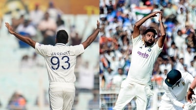 Jasprit Bumrah and Mohammed Siraj ran riot on the opening day of the first Test against South Africa. (AP/ANI) Jasprit Bumrah and Mohammed Siraj ran riot on the opening day of the first Test against South Africa. (AP/ANI)