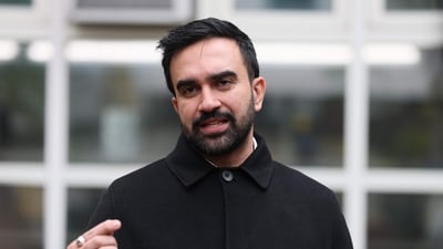Zohran Mamdani shared a tweet about the ongoing strike by Starbucks baristas. (Getty Images via AFP) Zohran Mamdani shared a tweet about the ongoing strike by Starbucks baristas. (Getty Images via AFP)