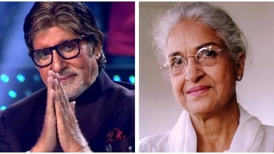 Amitabh Bachchan shared that Kamini Kaushal was a friend of his mother. Amitabh Bachchan shared that Kamini Kaushal was a friend of his mother.