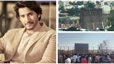 Mahesh Babu fans are excited for the Globe Trotter event. Mahesh Babu fans are excited for the Globe Trotter event.