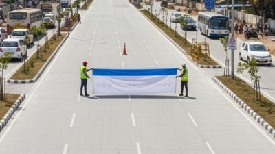 Panthur Main Road to reopen on Monday. (Representational image-AI generated, Google Gemini) Panthur Main Road to reopen on Monday. (Representational image-AI generated, Google Gemini)