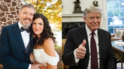 Thomas Massie's personal life came under attack in a Truth Social post put out by President Donald Trump. (X/@MassieforKY, @TRUMP_ARMY_) Thomas Massie's personal life came under attack in a Truth Social post put out by President Donald Trump. (X/@MassieforKY, @TRUMP_ARMY_)