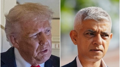 Trump lambasted London Mayor Sir Sadiq Khan Trump lambasted London Mayor Sir Sadiq Khan