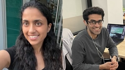 An Indian founder in the US faced backlash for celebrating an intern’s late night work. (X/@Aiswarya_Sankar) An Indian founder in the US faced backlash for celebrating an intern’s late night work. (X/@Aiswarya_Sankar)