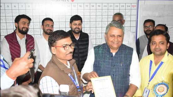 He said NDA remained a cohesive unit and the enthusiastic response of the people encouraged us from the outset. (Vijay Kumar Choudhary | Official X account)