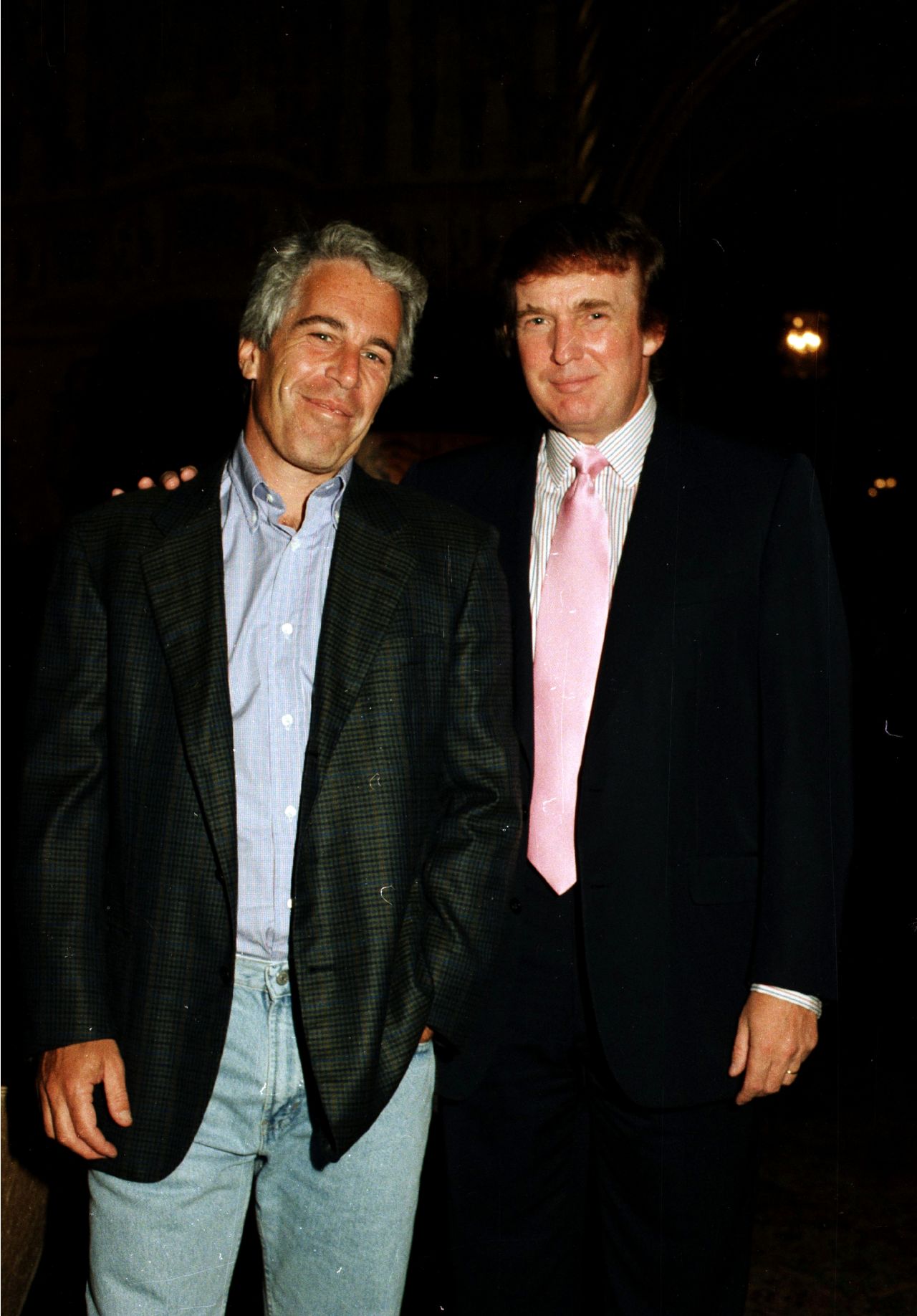 Jeffrey Epstein and Donald Trump in 1997. Jeffrey Epstein and Donald Trump in 1997.
