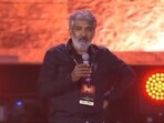SS Rajamouli got emotional while talking about the glitches at Varanasi event. 