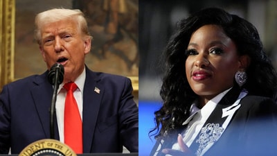 Rep. Jasmine Crockett reached out to Rep. Marjorie Taylor Greene during Greene's conflict with Trump, (AFP) Rep. Jasmine Crockett reached out to Rep. Marjorie Taylor Greene during Greene's conflict with Trump, (AFP)