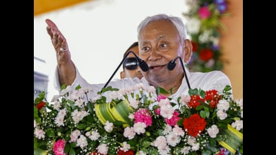 Nitish was the first Bihar CM to initiate a policy to offer every family a home and every home a drinking water connection. (PTI) Nitish was the first Bihar CM to initiate a policy to offer every family a home and every home a drinking water connection. (PTI)