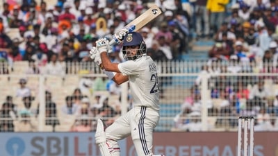 Meanwhile, Axar Patel registered 26 off 17 balls. (PTI) Meanwhile, Axar Patel registered 26 off 17 balls. (PTI)