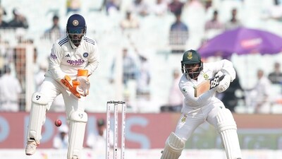 Temba Bavuma plays a shot during the third day of the first Test cricket match of a series between India and South Africa. (PTI) Temba Bavuma plays a shot during the third day of the first Test cricket match of a series between India and South Africa. (PTI)