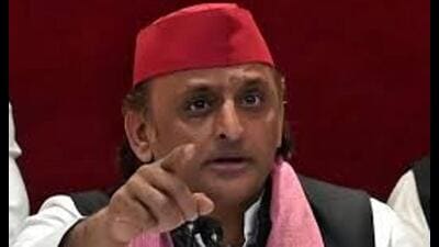 Samajwadi Party national president Akhilesh Yadav. (HT file)