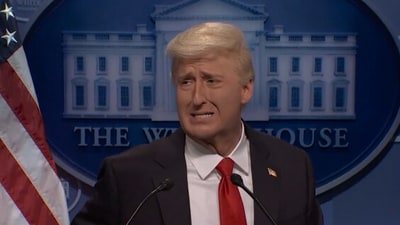 SNL's cold open featured James Austin Johnson as Trump addressing Epstein email revelations. (@nbcsnl/X) SNL's cold open featured James Austin Johnson as Trump addressing Epstein email revelations. (@nbcsnl/X)