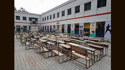 The project, officials added, aims to bring government schools at par with the infrastructure standards set by the National Disaster Management Authority (Representative photo) The project, officials added, aims to bring government schools at par with the infrastructure standards set by the National Disaster Management Authority (Representative photo)