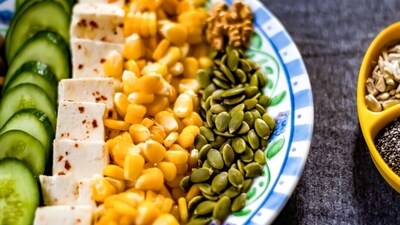 Check out Raj's vegetarian protein pyramid to understand non-meat protein sources better. (Unsplash) Check out Raj's vegetarian protein pyramid to understand non-meat protein sources better. (Unsplash)