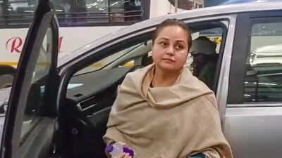 After dropping the bombshell, Rohini Acharya addressed the media on Saturday expressed her frustration by saying that she has “no family”. (PTI) After dropping the bombshell, Rohini Acharya addressed the media on Saturday expressed her frustration by saying that she has “no family”. (PTI)