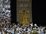 Muslims perform Umrah around the holy Kaaba in Mecca, Saudi Arabia. (Reuters File) Muslims perform Umrah around the holy Kaaba in Mecca, Saudi Arabia. (Reuters File)