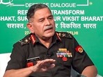 India's Chief of the Army Staff General Upendra Dwivedi speaks during an event in New Delhi on Monday, November 17, 2025. India's Chief of the Army Staff General Upendra Dwivedi speaks during an event in New Delhi on Monday, November 17, 2025.