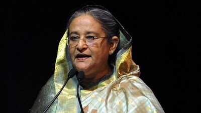 ‘ঐতিহাসিক’ রায় দিয়েই হাসিনাকে হস্তান্তর করতে বলল বাংলাদেশ (ছবি - AFP)