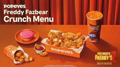 Popeyes launches Five Nights at Freddy's 2 limited-time menu (Popeyes)