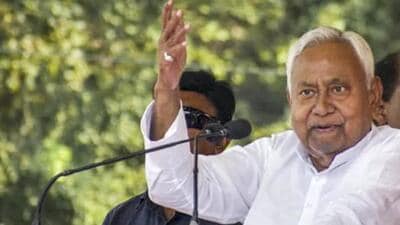 A resolution to this effect was unanimously passed in the meeting chaired by Nitish Kumar. (PTI photo) A resolution to this effect was unanimously passed in the meeting chaired by Nitish Kumar. (PTI photo)