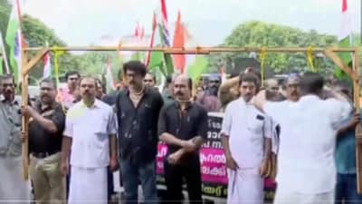 Booth level officers in Kerala held a protest march to the office of the chief electoral officer in Thiruvananthapuram in the state capital and to the district headquarters over the suspected suicide of a BLO in Kannur district. (ANI Videograb) Booth level officers in Kerala held a protest march to the office of the chief electoral officer in Thiruvananthapuram in the state capital and to the district headquarters over the suspected suicide of a BLO in Kannur district. (ANI Videograb)