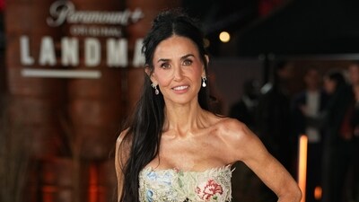 Demi Moore poses at the UK premiere of Landman Season 2 in London. (Scott A Garfitt/Invision/AP) Demi Moore poses at the UK premiere of Landman Season 2 in London. (Scott A Garfitt/Invision/AP)