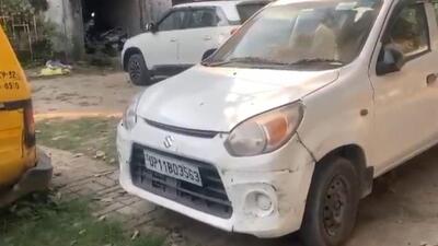 Earlier, the police had seized a white Alto 800 car with a Saharanpur registration number from Lucknow. (FILE PHOTO) Earlier, the police had seized a white Alto 800 car with a Saharanpur registration number from Lucknow. (FILE PHOTO)