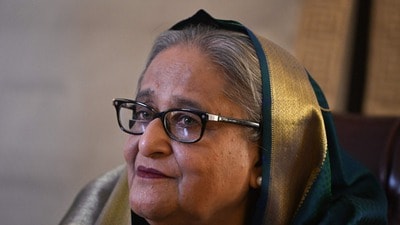 শেখ হাসিনা (Photo by Ed JONES / AFP) (AFP) শেখ হাসিনা (Photo by Ed JONES / AFP) (AFP)