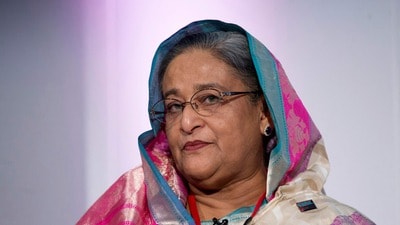 শেখ হাসিনা (Photo by Oli SCARFF / POOL / AFP) (AFP) শেখ হাসিনা (Photo by Oli SCARFF / POOL / AFP) (AFP)