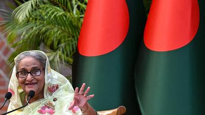 Former Bangladesh prime minister Sheikh Hasina. (AFP File Photo) Former Bangladesh prime minister Sheikh Hasina. (AFP File Photo)