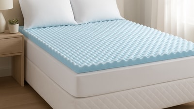 Upgrade your bed with these top-rated orthopaedic mattress toppers for comfort, spinal alignment, and a restful night’s sleep. (AI generated) Upgrade your bed with these top-rated orthopaedic mattress toppers for comfort, spinal alignment, and a restful night’s sleep. (AI generated)