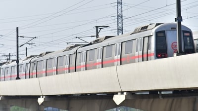 The DMRC said that the move has been taken on the advice of the Delhi Police. (Sakib Ali /Hindustan Times)