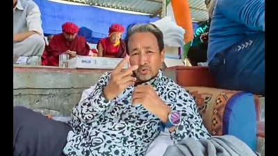 One of the demands is that all people arrested after September 24, including climate activist Sonam Wangchuk, be released under general amnesty. (ANI)