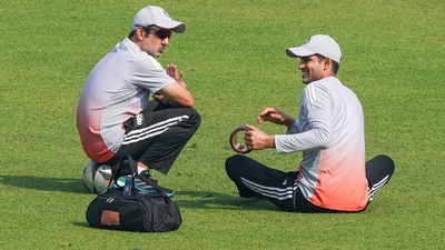 The Kolkata pitch continues to receive flak despite Gautam Gambhir's vocal support. (PTI)