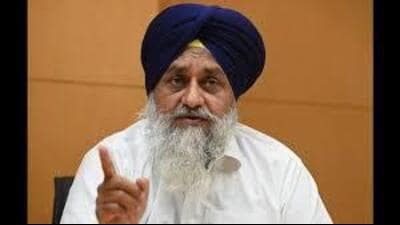 Shiromani Akali Dal (SAD) president Sukhbir Singh Badal
