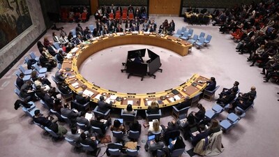 The text of the resolution says member states can take part in the Board of Peace envisioned as a transitional authority that would oversee reconstruction and economic recovery of Gaza. (AFP) The text of the resolution says member states can take part in the Board of Peace envisioned as a transitional authority that would oversee reconstruction and economic recovery of Gaza. (AFP)