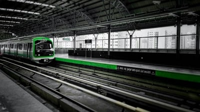 The Bengaluru metro's Green Line extension till Tumakuru, which could serve 15,000 commuters an hour, is set to mark the state's first inter-city Metro corridor. (Picture for representational purposes only) The Bengaluru metro's Green Line extension till Tumakuru, which could serve 15,000 commuters an hour, is set to mark the state's first inter-city Metro corridor. (Picture for representational purposes only)