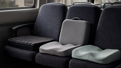 Seat cushions that bring gentle support to long trips, helping you settle in with ease and enjoy a calmer travel routine. (Ai generated) Seat cushions that bring gentle support to long trips, helping you settle in with ease and enjoy a calmer travel routine. (Ai generated)
