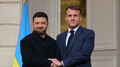 The deal comes less than a month after Ukraine signed a letter of intent with Sweden for the supply of as many as 150 Saab fighter jets to Kyiv. (AFP) The deal comes less than a month after Ukraine signed a letter of intent with Sweden for the supply of as many as 150 Saab fighter jets to Kyiv. (AFP)