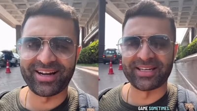A US based Indian man said Mumbai felt like Grand Theft Auto in a viral clip. (Instagram/shivam.desaii) A US based Indian man said Mumbai felt like Grand Theft Auto in a viral clip. (Instagram/shivam.desaii)