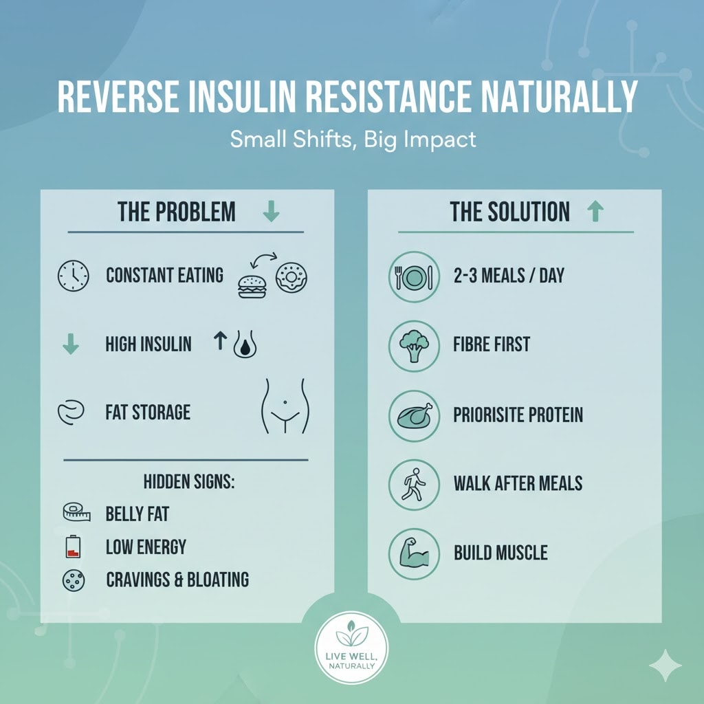 To address early diabetes signs, Dipika Rampa advises on meal structure, emphasising fibre and protein, post-meal activity, and muscle building. (Google Gemini) To address early diabetes signs, Dipika Rampa advises on meal structure, emphasising fibre and protein, post-meal activity, and muscle building. (Google Gemini)