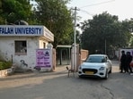 Al-Falah University in Faridabad. (Parveen Kumar/HT Photo) Al-Falah University in Faridabad. (Parveen Kumar/HT Photo)