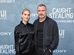 Liev Schreiber and his wife Taylor Neisen.(Evan Agostini/Invision/AP)