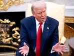 President Donald Trump responded to the reporter and said that it is not the question on Epstein that he minds, but it is the reporter's "attitude".