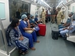 The heart was moved from Aster RV Hospital to Narayana Hrudayalaya on the evening of November 17.(BMRCL)