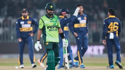 Pakistan batter Babar Azam's match fees was docked (AP)