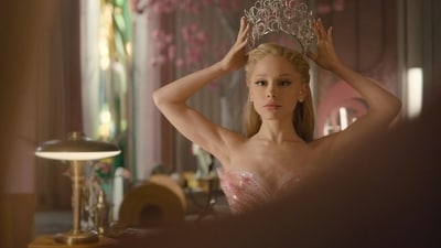Ariana Grande as Glinda in Wicked: For Good. (YouTube) Ariana Grande as Glinda in Wicked: For Good. (YouTube)