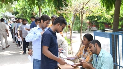 Over 2.95 Lakh aspirants are gearing up for the Common Admission Test 2025, making it more competitive and intense. (Representative image) (Santosh Kumar/HT File) Over 2.95 Lakh aspirants are gearing up for the Common Admission Test 2025, making it more competitive and intense. (Representative image) (Santosh Kumar/HT File)