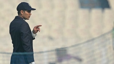 India's captain Shubman Gill gestures during the first Test cricket match between India and South Africa at the Eden Gardens in Kolkata (AFP) India's captain Shubman Gill gestures during the first Test cricket match between India and South Africa at the Eden Gardens in Kolkata (AFP)
